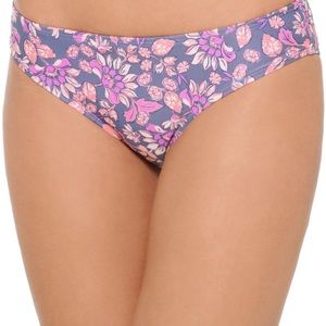 Hot Water Juniors Flower Power Cheeky Bikini Swim Bottoms NWT Size L